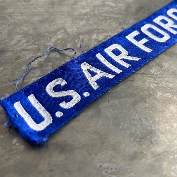 U.S. AIR FORCE blue tape patch - Picture 4 of 10